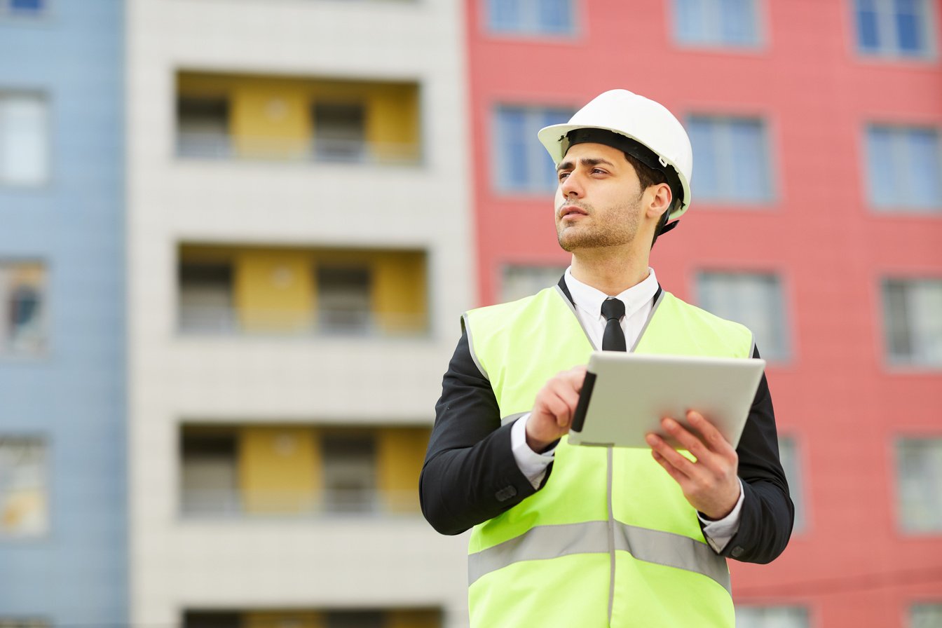 Construction Manager on Site