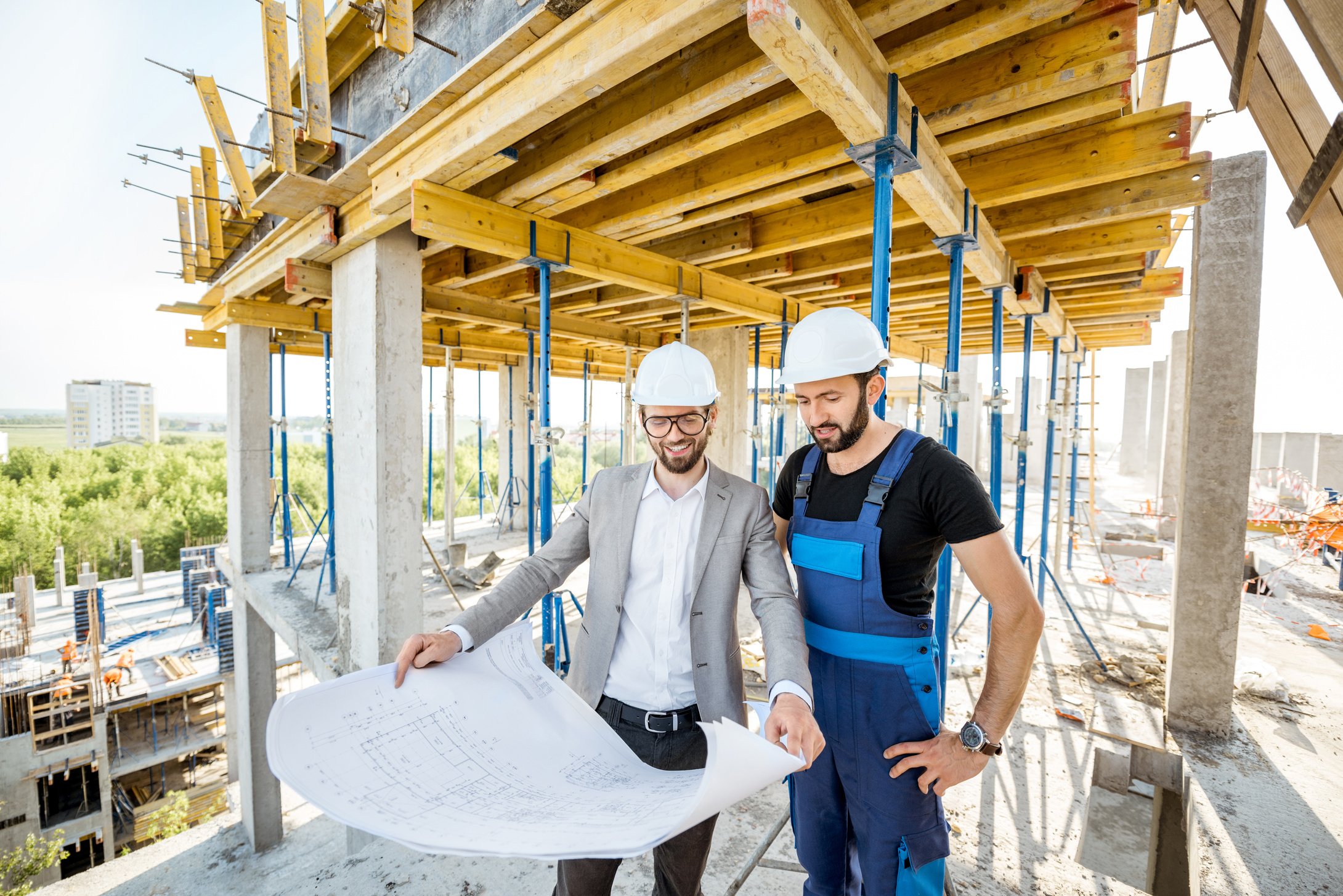 Men at Construction Site